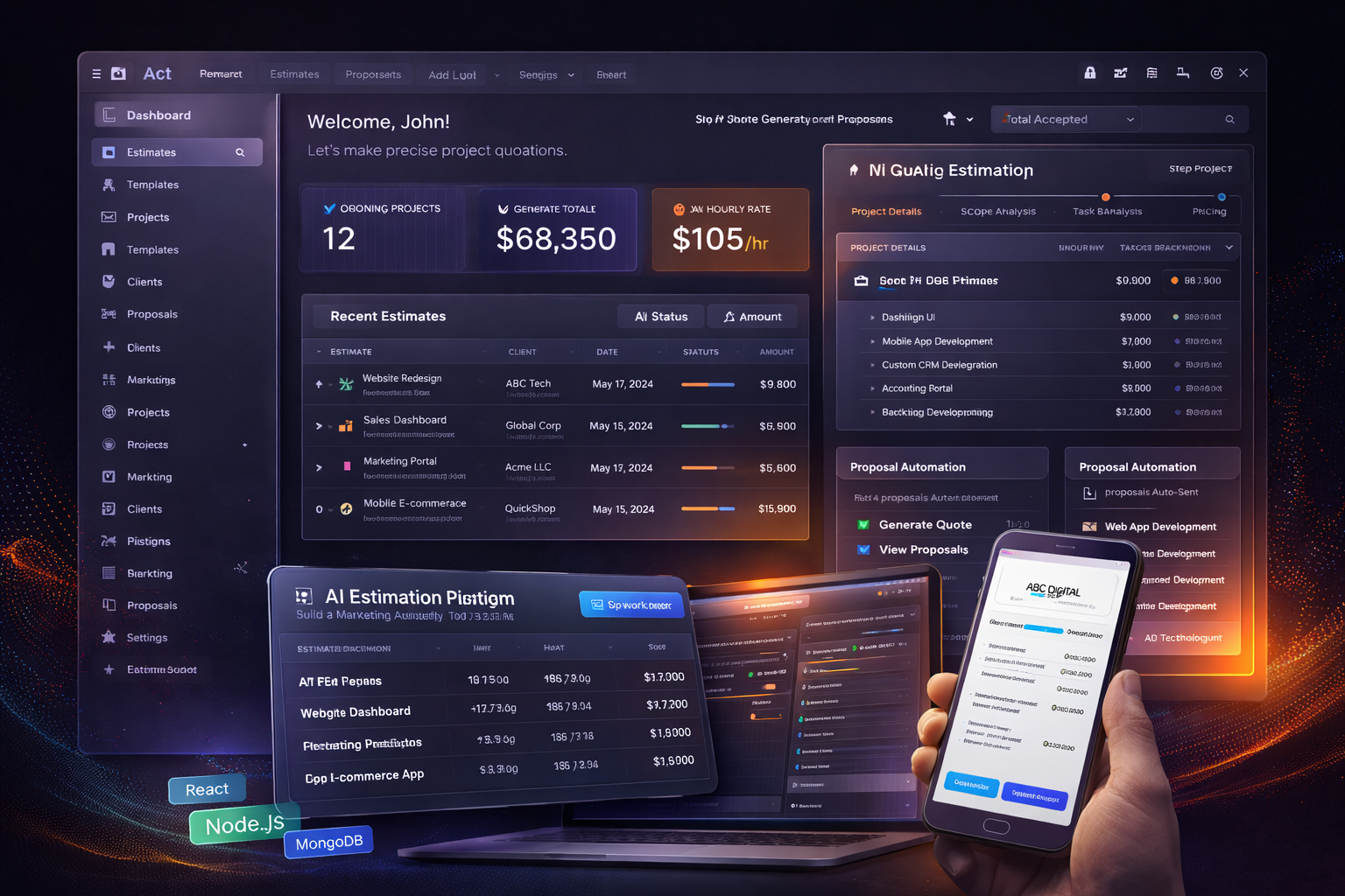 SaaS Dashboard
